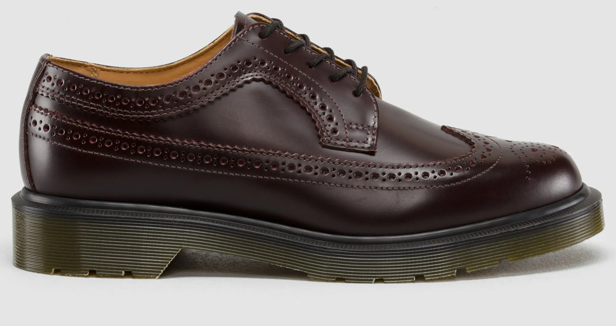 3989 Burgundy Brogue Made in England