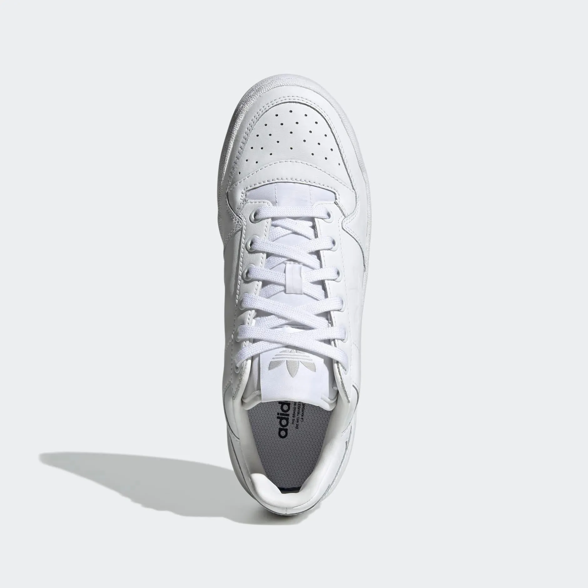 Adidas Women's Forum Bold Shoes - Triple White