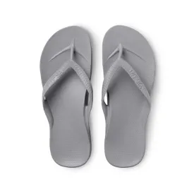 Archies Grey Arch Support Thongs