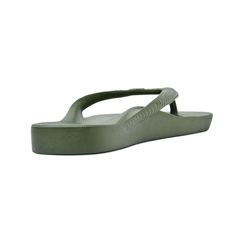 Archies Khaki Arch Support Thongs