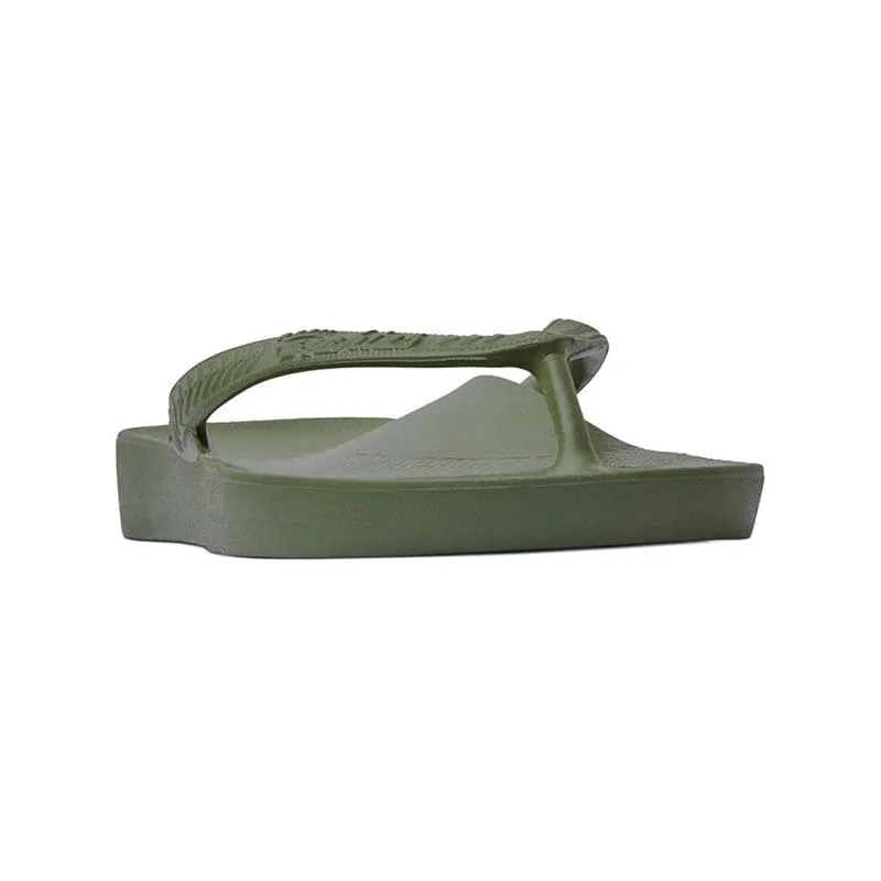 Archies Khaki Arch Support Thongs