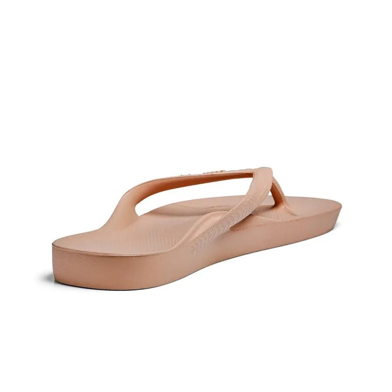 Archies Tan Arch Support Thongs