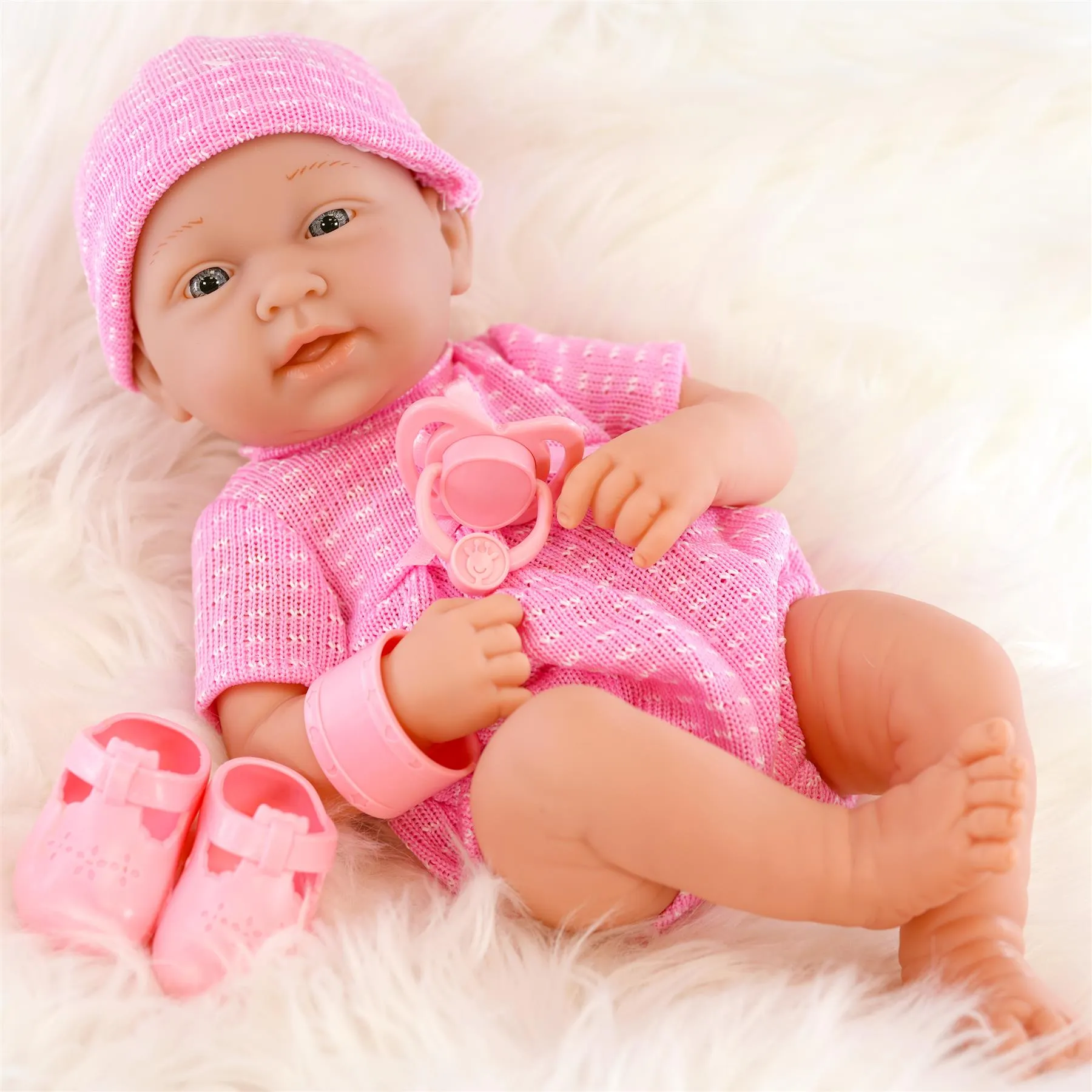 BiBi Doll Newborn Girl & Accessories (35 cm / 14")