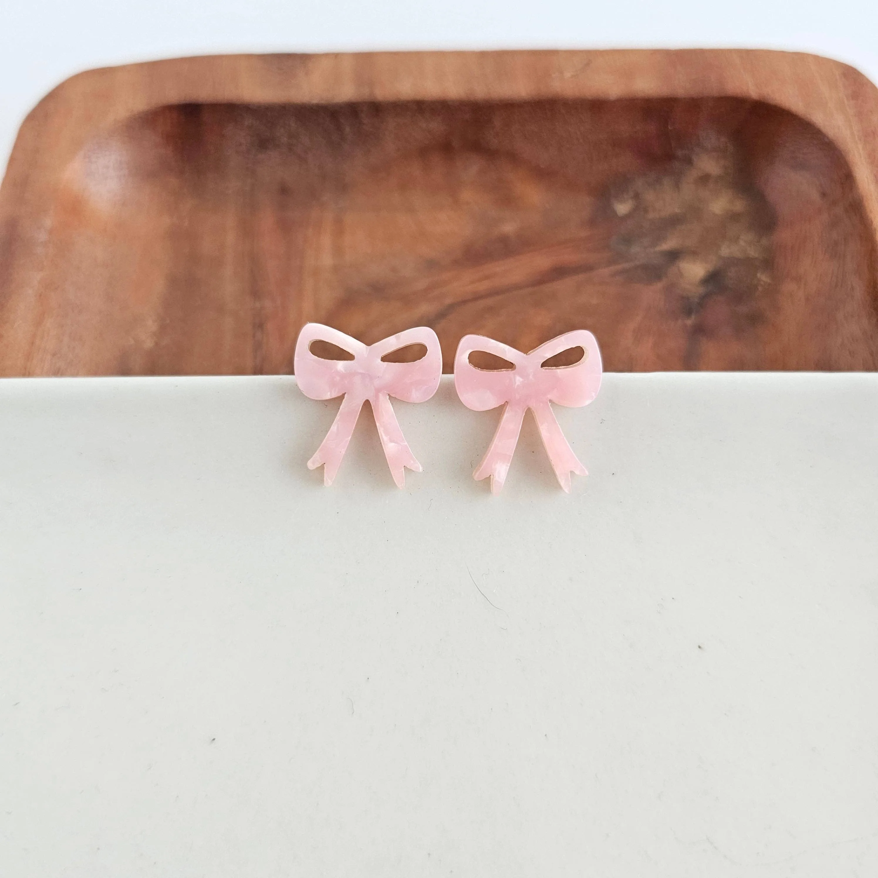 Bow Stud Earrings