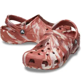 Crocs - Classic Marbled Clog Dark Clay Multi  Adults