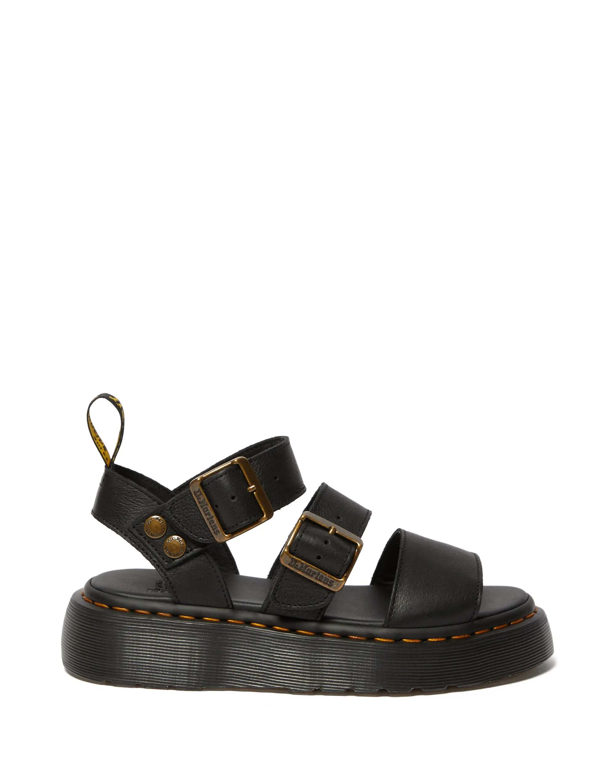 GRYPHON QUAD BLACK PISA SANDAL