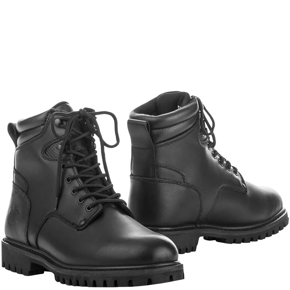 Highway 21 RPM Lace-Up Leather Motorcycle Riding Boots