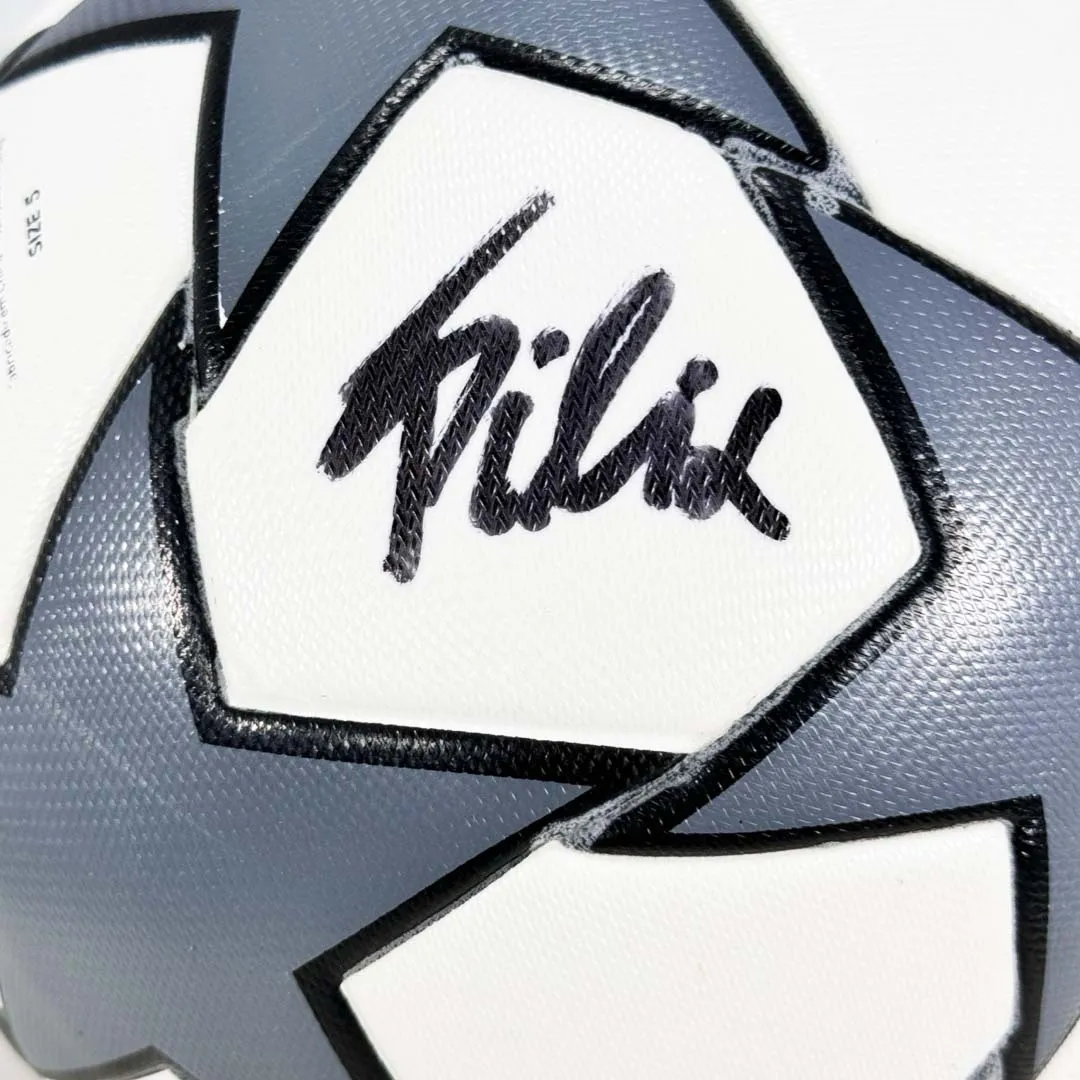 Joao Felix Signed Champions League Grey Adidas Soccer Ball (JSA)