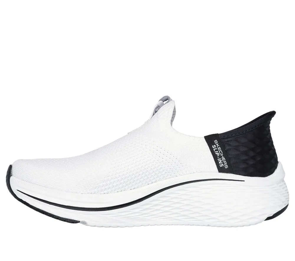 Max Cushioning Elite in White/Black by Skechers