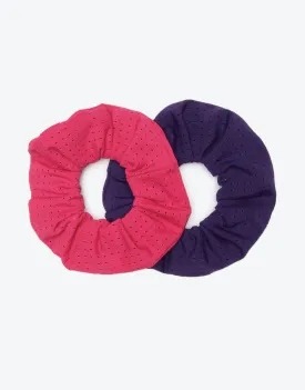 Mesh Athletic Scrunchies