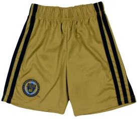 MLS Soccer Toddlers Philadephia Union Home Replica Shorts, Gold