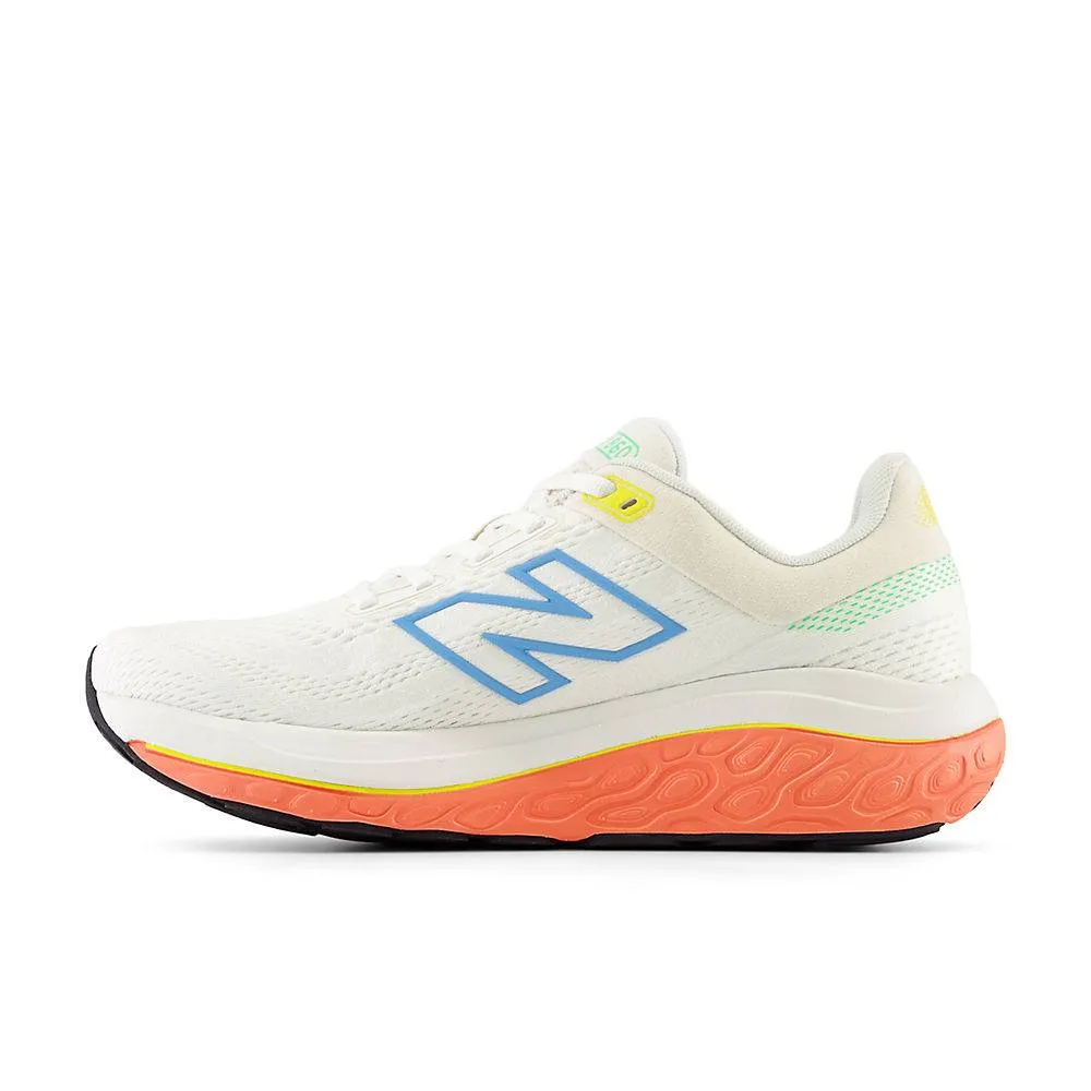 New Balance Fresh Foam X 860 v14 Wide (Womens) -  Sea salt with gulf red and coastal blue