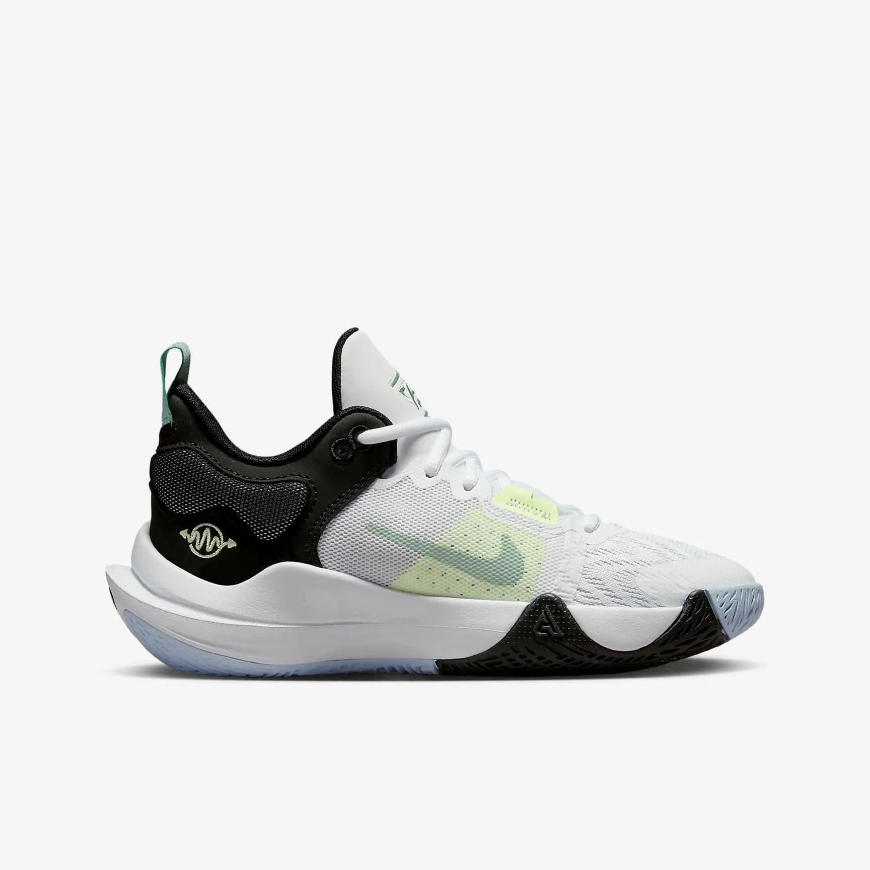 Nike Men's Giannis Immortality 2 Shoes - White / Barely Volt / Grey Fog / Black