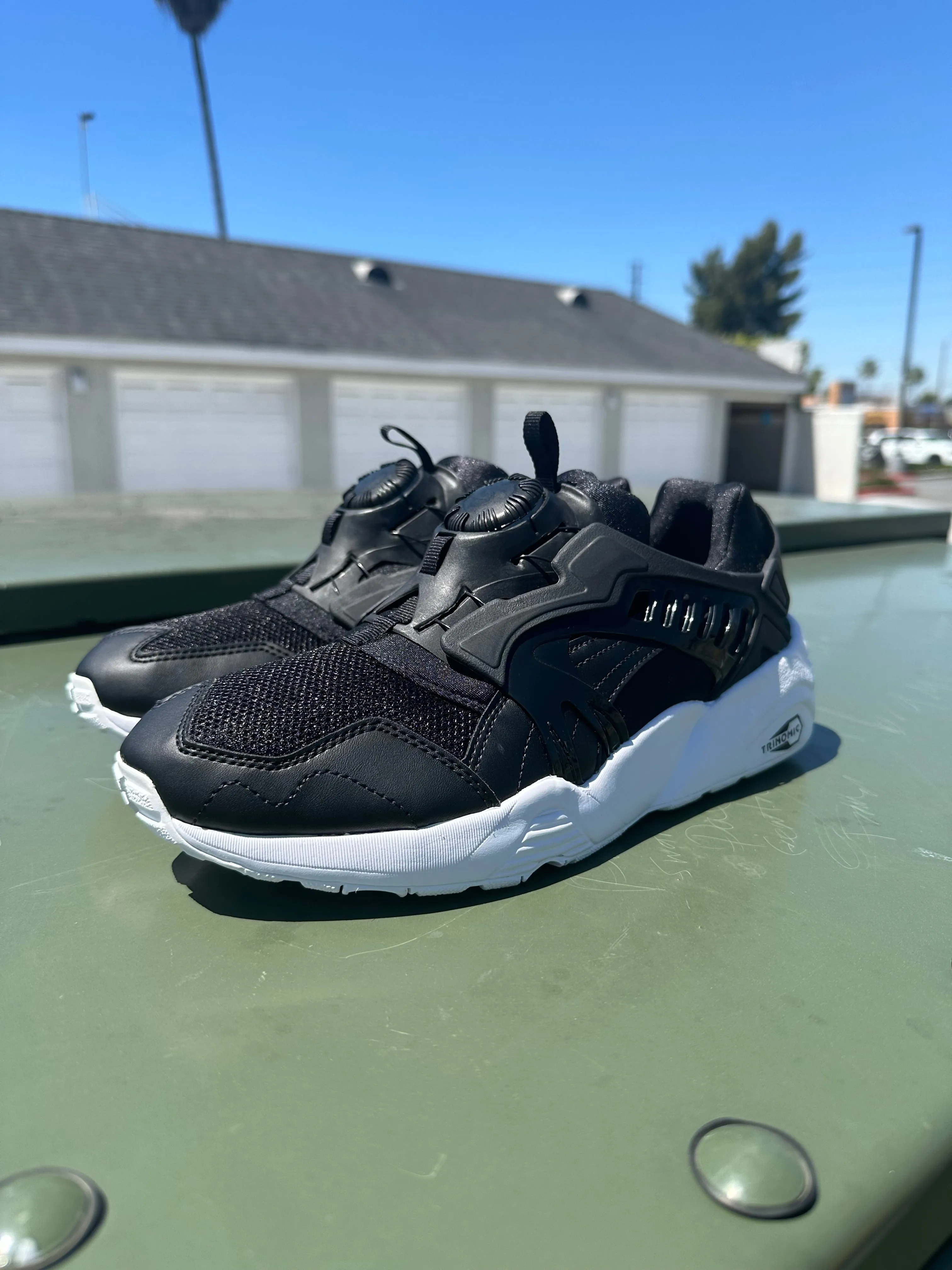 PUMA DISC BLAZE OG BLACK WHITE