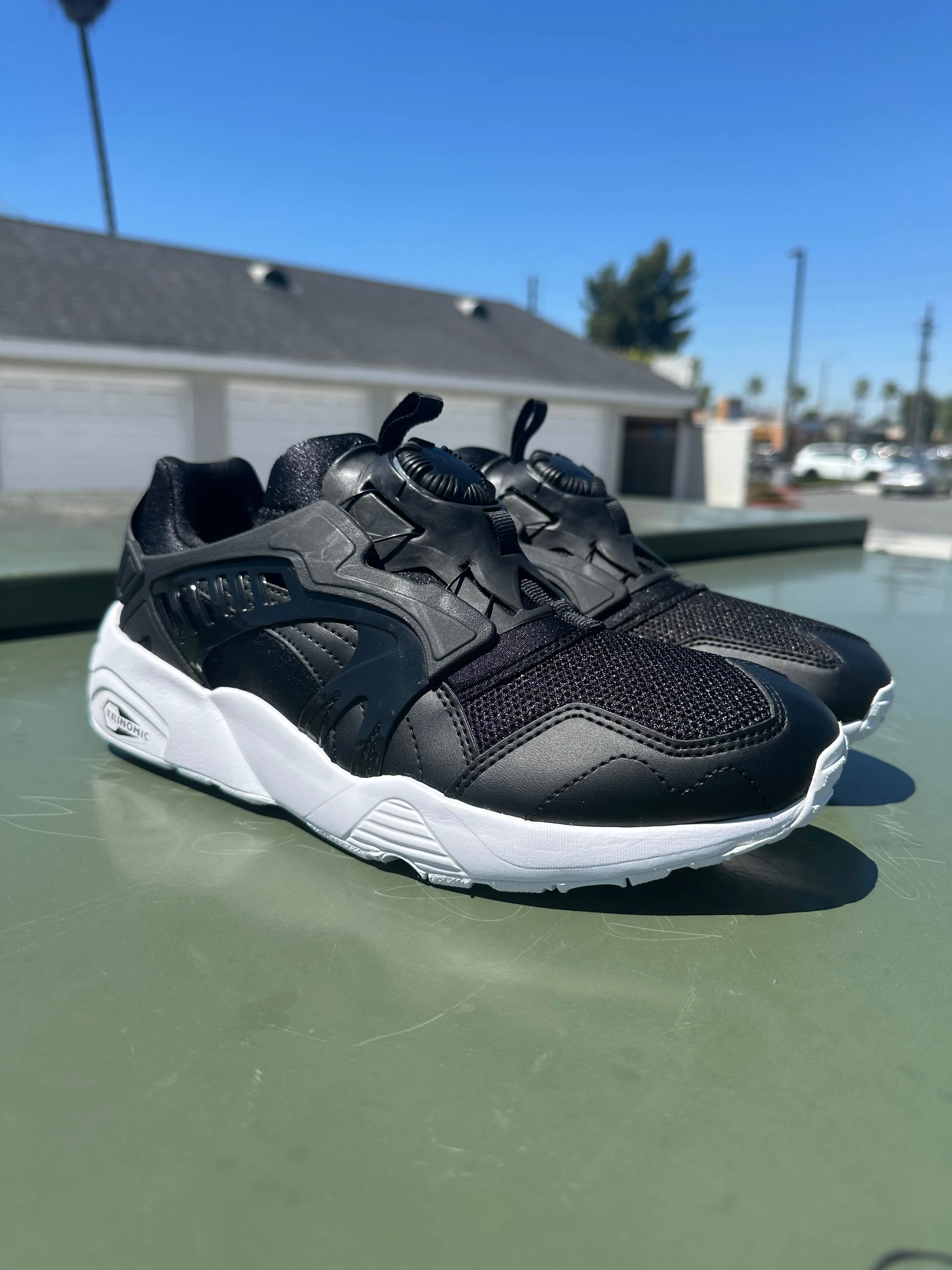 PUMA DISC BLAZE OG BLACK WHITE