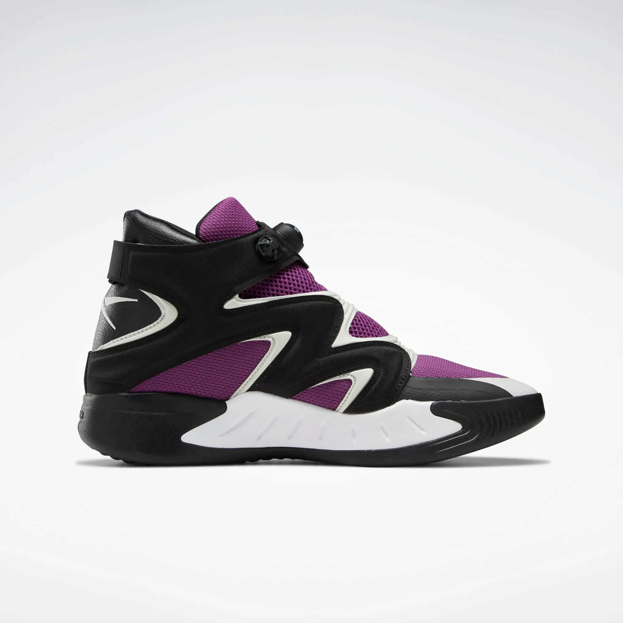 Reebok Men's Instapump Fury Zone Shoes - Aubergine / Pure Grey 1 / Core Black