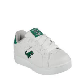 Skechers Toddlers Duratronz 2.0 White Green Dino