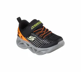 Skechers Toddlers S Light Twisty Brights Novlo Black Orange