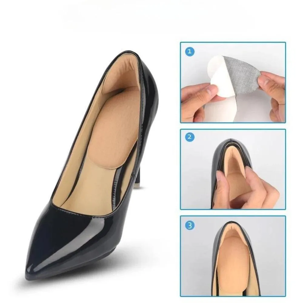 Soft T Shape High Heel Grips Liner Shoes Insert Pad - 1 Pair