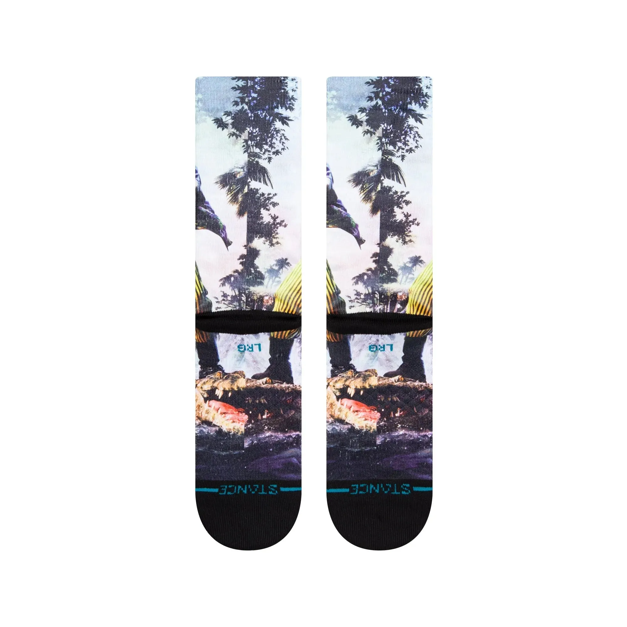 Stance Ace Ventura When Nature Calls Crew Socks - Black