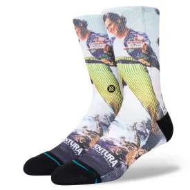 Stance Ace Ventura When Nature Calls Crew Socks - Black