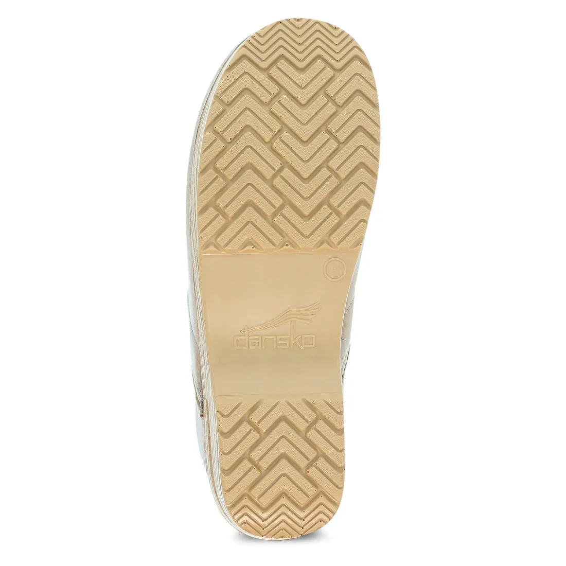 Women's Dansko Professional Color: Sand Milled Burnished Clog