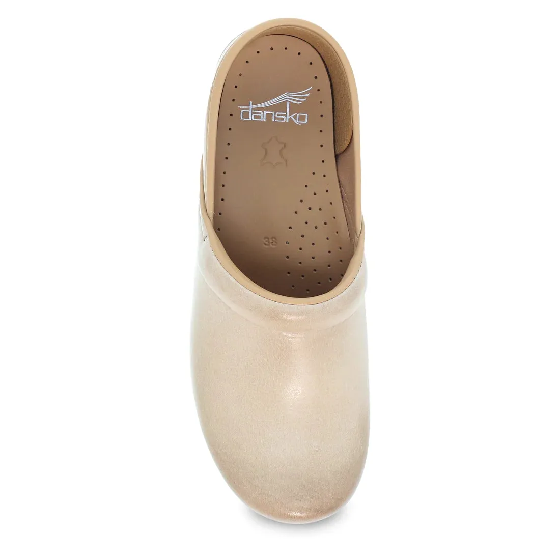 Women's Dansko Professional Color: Sand Milled Burnished Clog